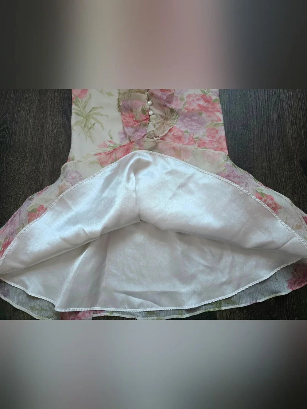 Ralph Lauren dreamy floral chiffon dress
